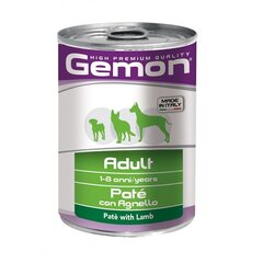 Gemon all breeds adult konservuotas paštetas suaugusiems šunims su ėriena 400g цена и информация | Консервы для собак | pigu.lt