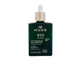 Atkuriamasis naktinis veido aliejus Nuxe Bio Organic Ultimate Night Recovery Oil, 30 ml kaina ir informacija | Veido aliejai, serumai | pigu.lt