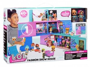 Lėlių rinkinys su namu L.O.L. kotedžo staigmena, mados šou namai kaina ir informacija | Žaislai mergaitėms | pigu.lt