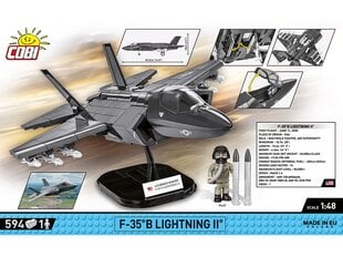 COBI - Конструктор F-35B Lightning II USA, 1/48, 5829 цена и информация | Конструкторы и кубики | pigu.lt