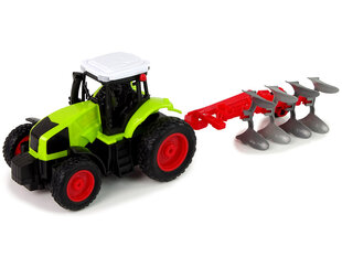 Трактор с дистанционным управлением, резиновые колеса с дистанционным управлением 1:16 цена и информация | Игрушки для мальчиков | pigu.lt