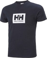 Мужская футболка Helly Hansen, синяя цена и информация | Мужские футболки | pigu.lt