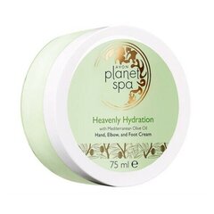 Maitinamasis kremas rankoms, pėdoms ir alkūnėms su alyvuogių aliejumi Avon Planet Spa, 75 ml kaina ir informacija | Kūno kremai, losjonai | pigu.lt