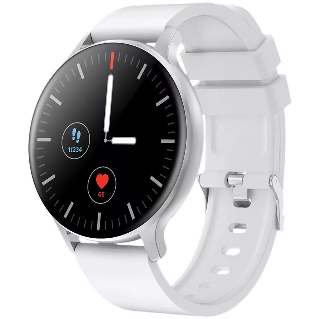 Canyon Badian SW-68 White/Silver kaina ir informacija | Išmanieji laikrodžiai (smartwatch) | pigu.lt