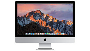 iMac 2015 Retina 5K 27" - Core i5 3.3GHz / 8GB / 2TB Fusion drive Silver (atnaujinta, būklė A) kaina ir informacija | Stacionarūs kompiuteriai | pigu.lt