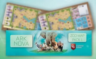 Stalo žaidimas Ark Nova Zoo žemėlapių paketas 1 Feuerland Spiele цена и информация | Настольные игры, головоломки | pigu.lt