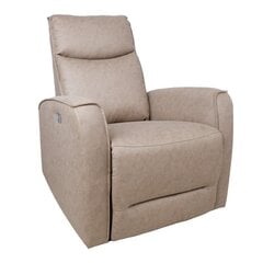 Кресло Home4You Buster, бежевый цвет цена и информация | Кресла в гостиную | pigu.lt
