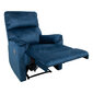Fotelis Gustav, tamsiai mėlynas aksomas kaina ir informacija | Svetainės foteliai | pigu.lt