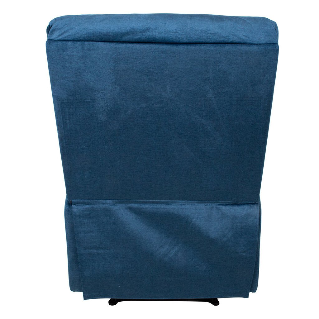 Fotelis Gustav, tamsiai mėlynas aksomas kaina ir informacija | Svetainės foteliai | pigu.lt