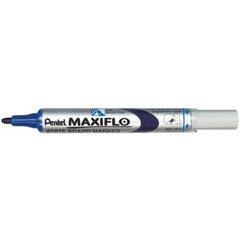 Liquid chalk markers Pentel Maxiflo MWL-5S Синий 12 штук цена и информация | Принадлежности для рисования, лепки | pigu.lt