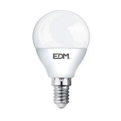 LED lemputė EDM A+ E14 6 W 500 lm (4,5 x 8,2 cm) (3200 K) kaina ir informacija | LED juostos | pigu.lt