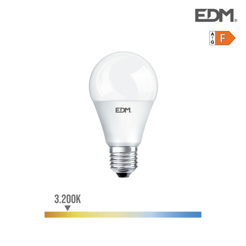 LED lemputė EDM E27 A+ 10 W 810 Lm (3200 K) цена и информация | LED juostos | pigu.lt