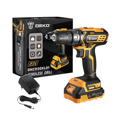 Deko Tools Аккумуляторная дрель Deko Tools DKCD20XL01-H10 20V цена и информация | Шуруповерты, дрели | pigu.lt