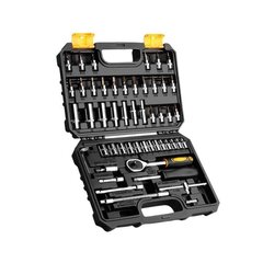 Hand Tool Set Deko Tools  DKMT53, 53 pieces цена и информация | Механические инструменты | pigu.lt