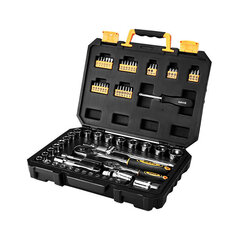 Rankinių įrankių rinkinys Deko Tools DKMT72, 72 vnt. kaina ir informacija | Mechaniniai įrankiai | pigu.lt