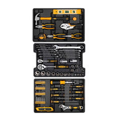 Hand Tool Set Deko Tools DKMT95, 95 pieces цена и информация | Механические инструменты | pigu.lt