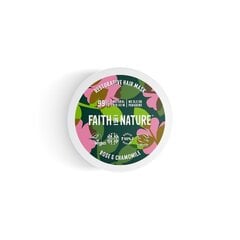 Atkuriamoji plaukų kaukė Faith In Nature Rose & Chamomile Hair Mask, 300 ml kaina ir informacija | Priemonės plaukų stiprinimui | pigu.lt