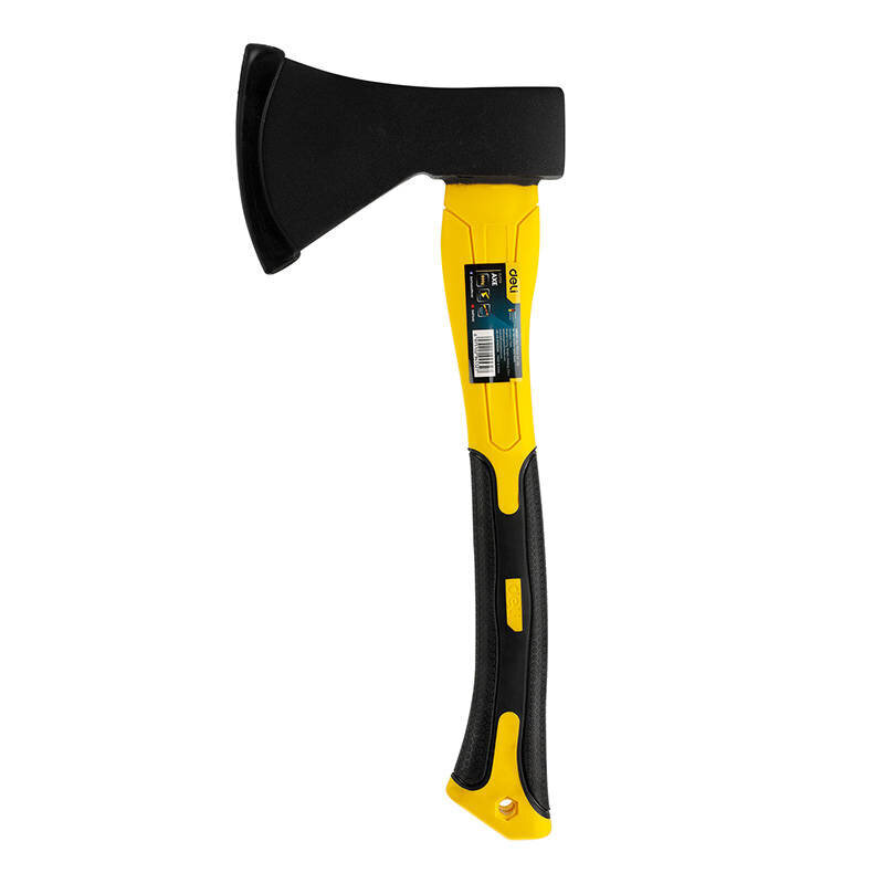 Kirvis Axe Deli Tools EDL5709, fiberglass, 0.8kg kaina ir informacija | Mechaniniai įrankiai | pigu.lt