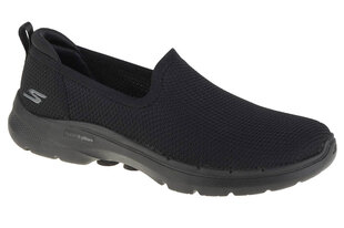 Skechers Go Walk 6 - Clear Virtue, Женские кеды, черный цена и информация | Спортивная обувь, кроссовки для женщин | pigu.lt