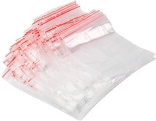 Polietileno maišeliai, užspaudžiami Zip lock 50x70 mm/ 10 pak. x 100 vnt kaina ir informacija | Kanceliarinės prekės | pigu.lt