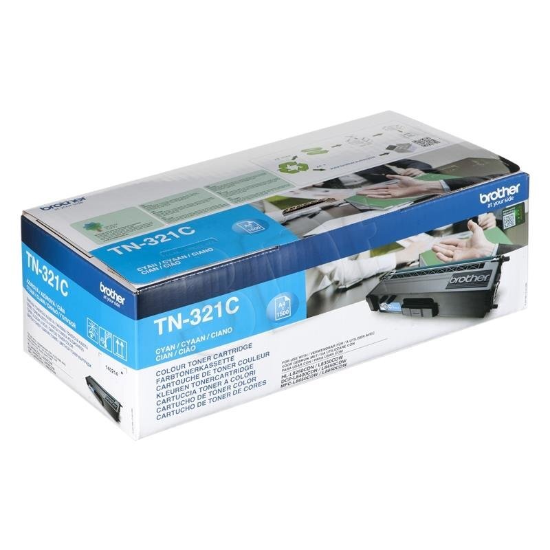 Brother - Toner TN321C 1500 str. do HL/MFC-L8x50/DCP-L84x0 цена и информация | Kasetės lazeriniams spausdintuvams | pigu.lt