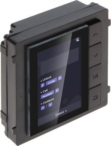 Ekrano modulis Hikvision DS-KD-DIS Hikvision kaina ir informacija | Domofonai | pigu.lt