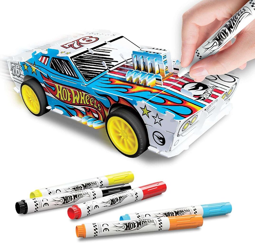 Automobilio rinkinys Bladez Creative Hot Wheels Maker Kitz kaina ir informacija | Žaislai berniukams | pigu.lt