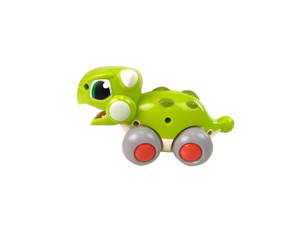 Žaislinis dinozauras ant ratų Hola, žalias kaina ir informacija | Žaislai kūdikiams | pigu.lt