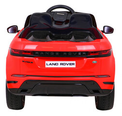 Одноместный электромобиль Rang Rover Evoque, красный цена и информация | Электромобили для детей | pigu.lt