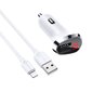 Borofone BZ15, 2xUSB, 2.4A kaina ir informacija | Krovikliai telefonams | pigu.lt