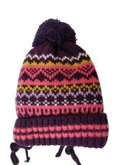 Žieminė kepurė su bumbulu mergaitėms, Maximo kaina ir informacija | Kepurės, pirštinės, šalikai mergaitėms | pigu.lt