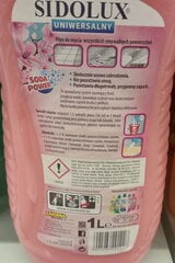 Sidolux cherry blossom universalus valiklis, 1 l kaina ir informacija | Valikliai | pigu.lt