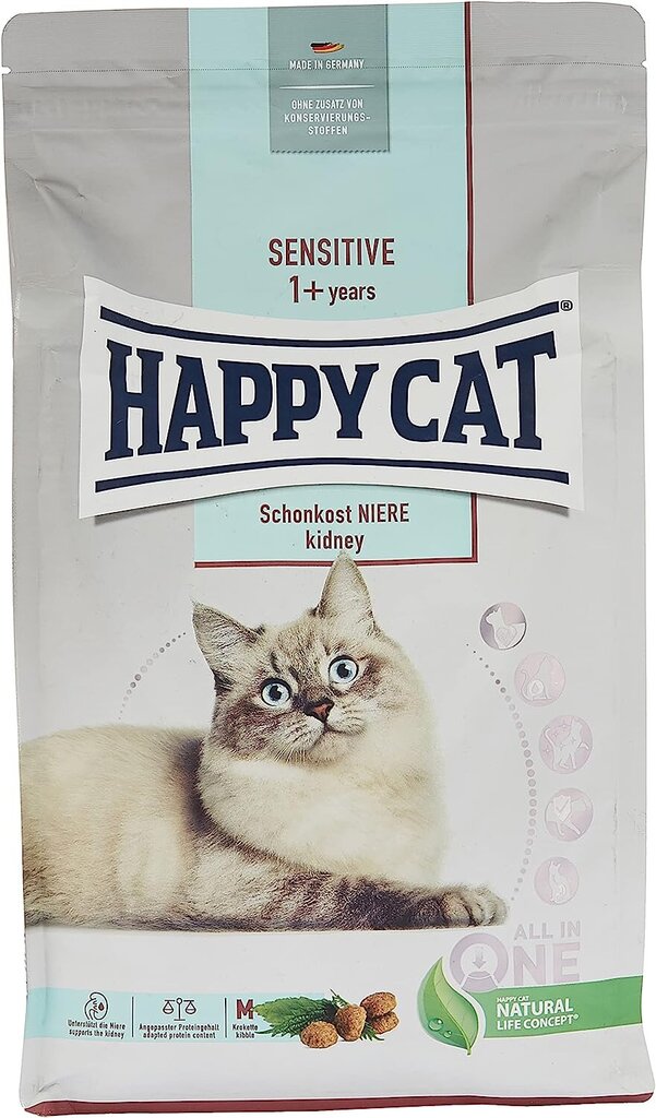 Happy Cat su paukštiena ir ryžiais, 1.3 kg kaina ir informacija | Sausas maistas katėms | pigu.lt