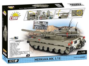 Konstruktorius Cobi Merkava Mk. 1/2, 825 d. kaina ir informacija | Konstruktoriai ir kaladėlės | pigu.lt