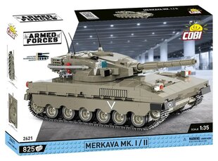 COBI - Конструктор Merkava Mk. 1/2, 1/35, 2621 цена и информация | Конструкторы и кубики | pigu.lt