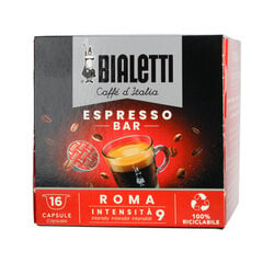 Капсулы для эспрессо Bialetti Roma - 16 шт. цена и информация | Кофе, какао | pigu.lt