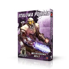 Stalo žaidimas Neuroshima HEX 3.0. Plieninė policija Portal Games, PL kaina ir informacija | Stalo žaidimai, galvosūkiai | pigu.lt