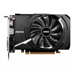 MSI GeForce GTX 1630 AERO ITX 4G OC kaina ir informacija | Vaizdo plokštės (GPU) | pigu.lt