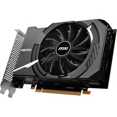 MSI GeForce GTX 1630 AERO ITX 4G OC kaina ir informacija | Vaizdo plokštės (GPU) | pigu.lt