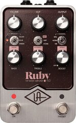 Universalus garso UAFX Ruby '63 Top Boost Amplifier – gitaros efektas цена и информация | Принадлежности для музыкальных инструментов | pigu.lt