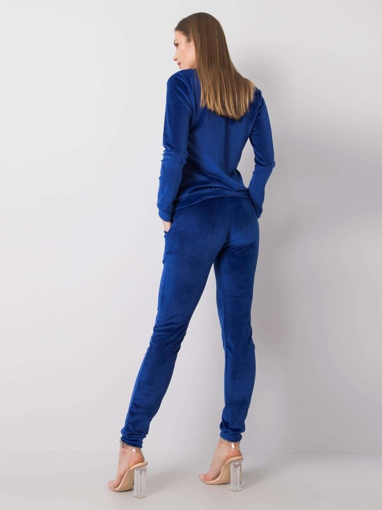 Laisvalaikio kostiumėlis moterims, mėlynas цена и информация | Sportinė apranga moterims | pigu.lt