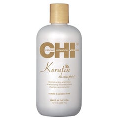 Шампунь для поврежденных волос с кератином CHI Keratin 946 мл цена и информация | Шампуни | pigu.lt