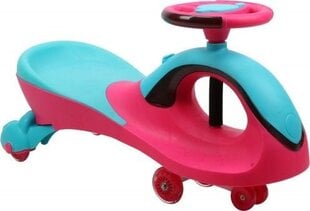 Vaikiškas paspiriamas automobilis Hot Hit, mėlynas/rožinis kaina ir informacija | Žaislai kūdikiams | pigu.lt