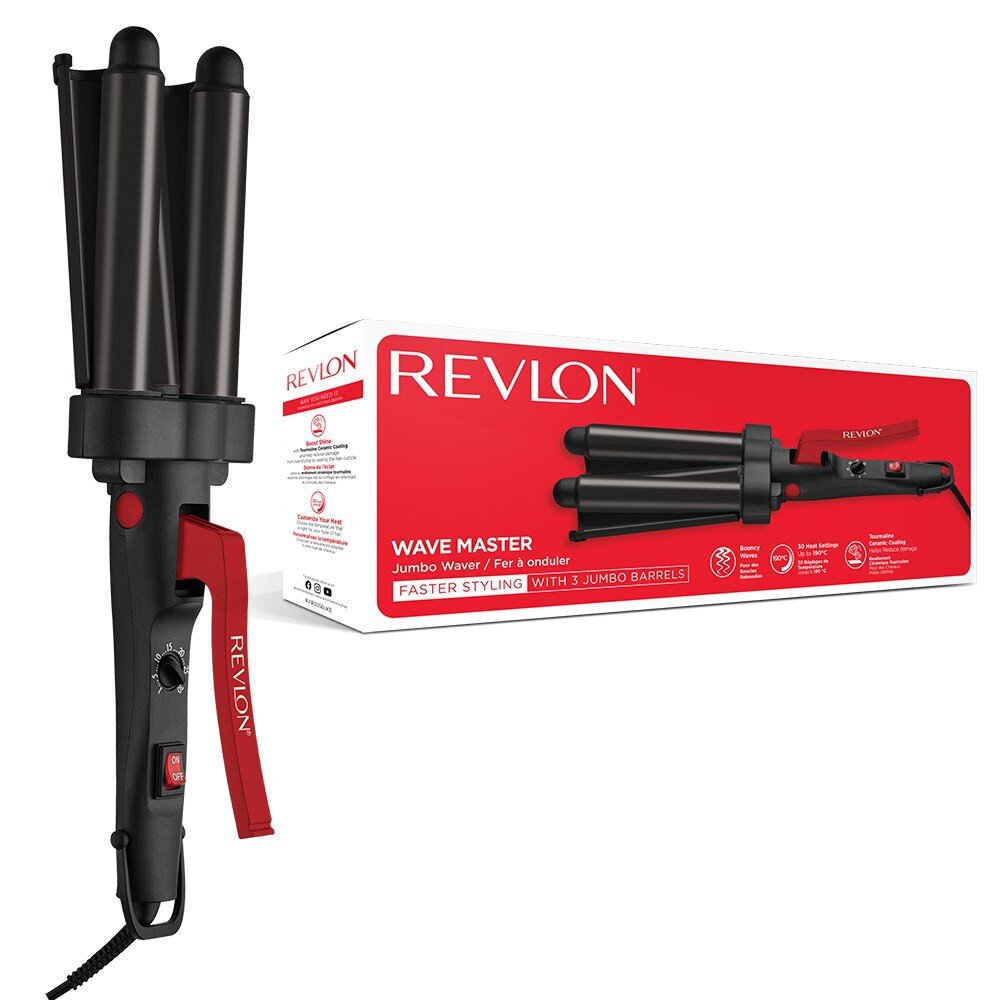 Revlon Jumbo RVIR3056UKE kaina ir informacija | Plaukų formavimo ir tiesinimo prietaisai | pigu.lt