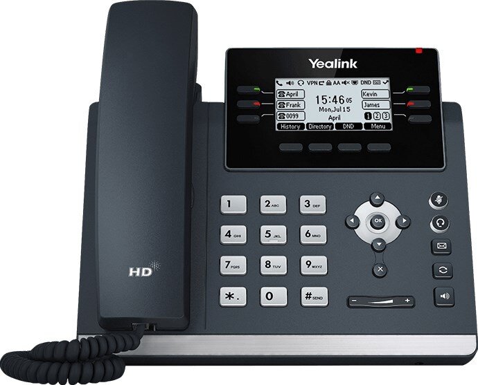 Yealink SIP-T42U kaina ir informacija | Stacionarūs telefonai | pigu.lt