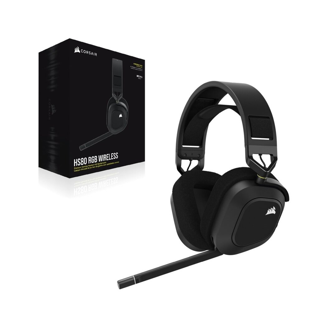 Casque Corsair HS55 Surround Gaming Carbone (CA-9011265-EU)