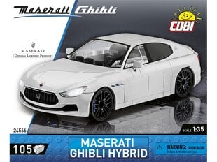 COBI - Конструктор Maserati Ghibli Hybrid, 1/35, 24566 цена и информация | Конструкторы и кубики | pigu.lt