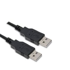 Кабель USB A / USB A, 1.8m USB 2.0 цена и информация | Кабели и провода | pigu.lt