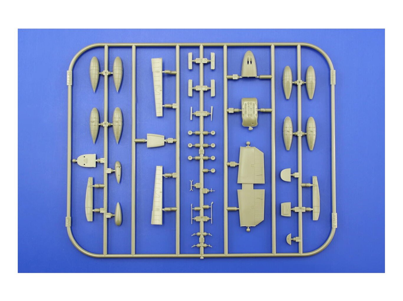 Konstruktorius Eduard, Messerschmitt Bf 110E 7083, 1/72 kaina ir informacija | Konstruktoriai ir kaladėlės | pigu.lt