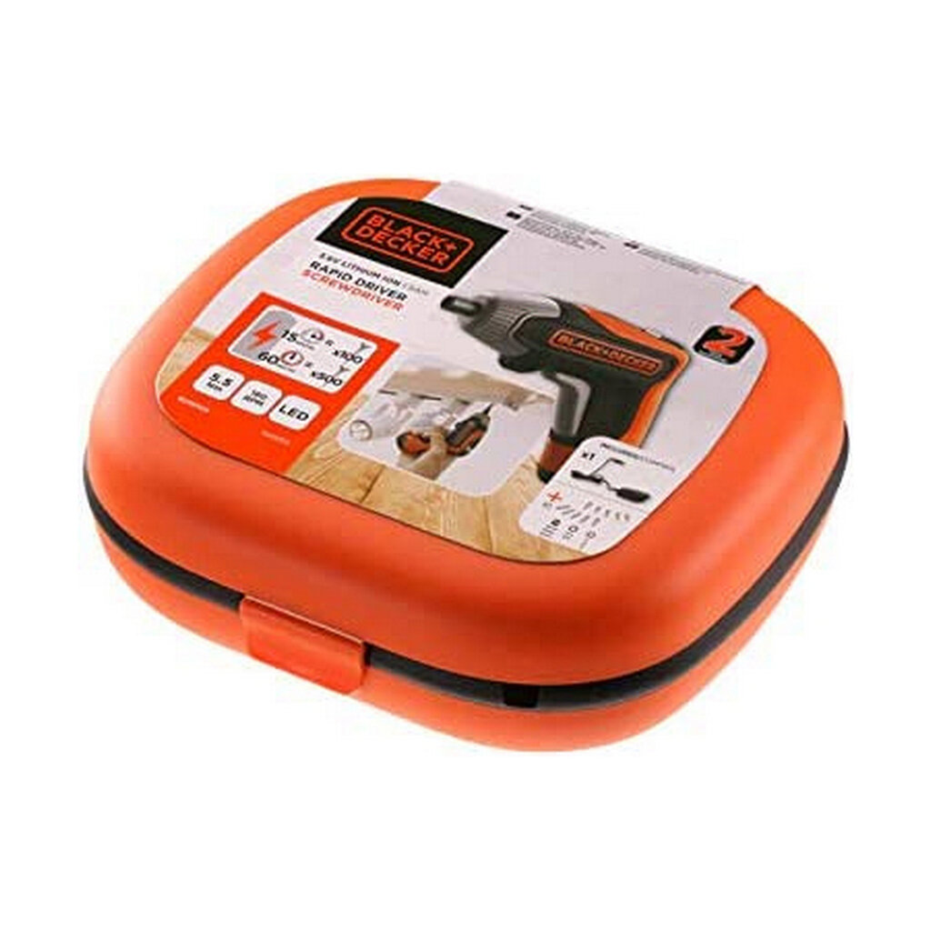 Suktuvas Black & Decker BCF611KRTS5-QW 3,6 V цена и информация | Suktuvai, gręžtuvai | pigu.lt